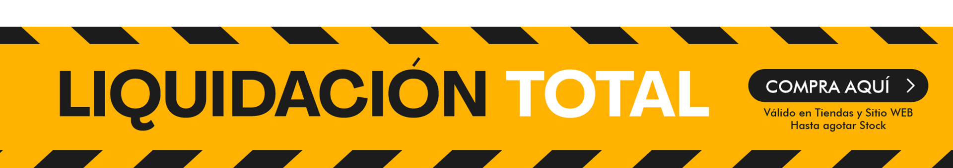 Banner de Liquidación Total y Remate de Iluminación LED en LED Studio con descuentos de bodega